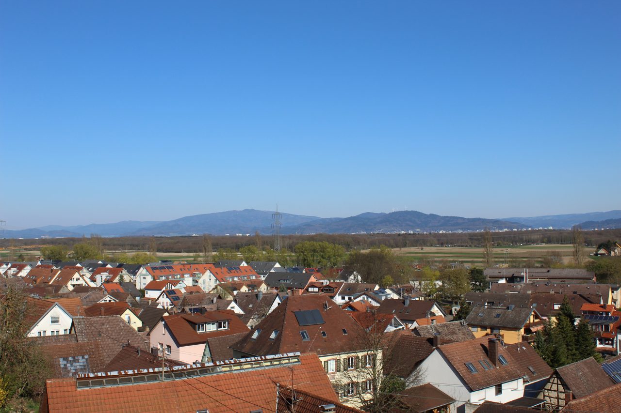 Mehrfamilienhäuser in Freiburg-Opfingen von imXpert - Blick auf Freiburg-Opfingen
